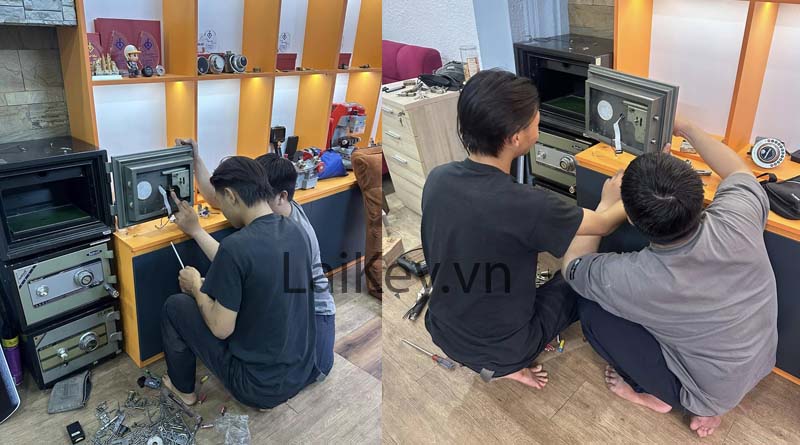 làm chìa khóa két sắt