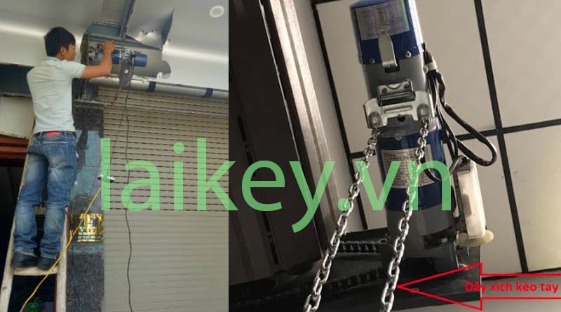 kiểm tra hộp điều khiển cửa cuốn