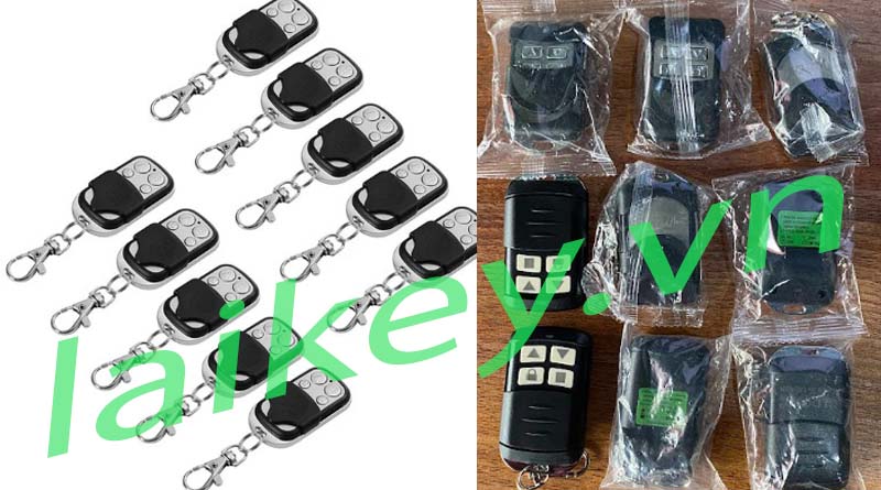 thay remote cửa cuốn mới vì không sửa được	