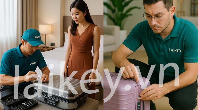 Thợ Laikey Dò Mã Khóa Số Khi Khách Quên Mật Khẩu