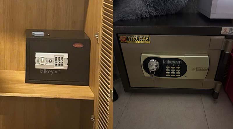 Kỹ thuật viên quan sát vị trí đặt két mini để nhận diện yếu tố ảnh hưởng hoạt động. Hình ảnh minh họa và không bao gồm thao tác mở.