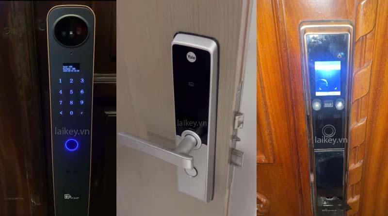 hình minh họa quan sát cảm biến khóa điện tử