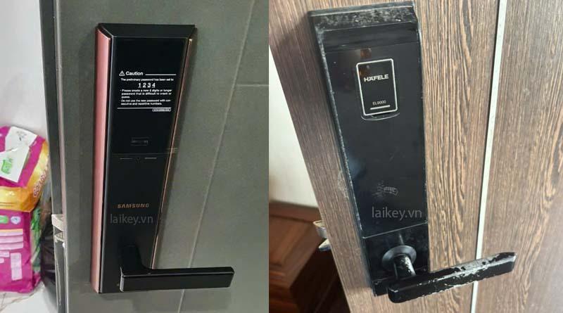 hình minh họa tư vấn tình trạng khóa điện tử