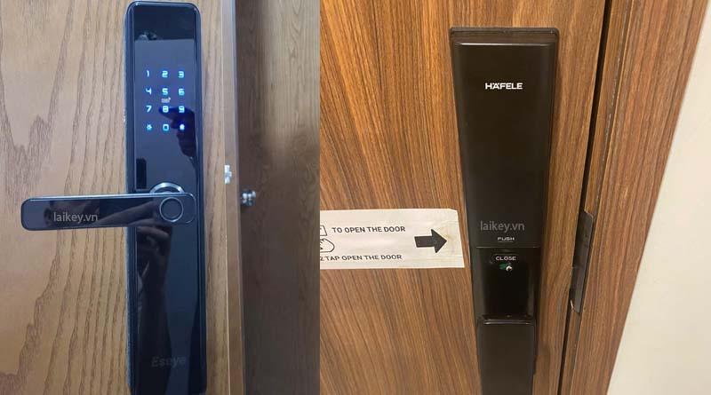 Hình ảnh minh họa đánh giá tổng thể tình trạng khóa điện tử tại TP.HCM