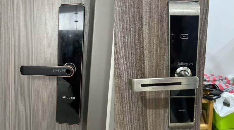 Hình ảnh minh họa tình trạng khóa điện tử không nhận vân tay